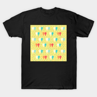 Palm tree couples with colorful dots T-Shirt